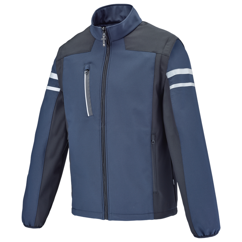 Veste ambulancier Softshell manches amovibles BRYONE LAFONT Navy Noir