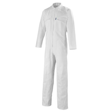 Combinaison de travail 1 Zip Essentiels 100% coton Blanc CEPOVETT SAFETY