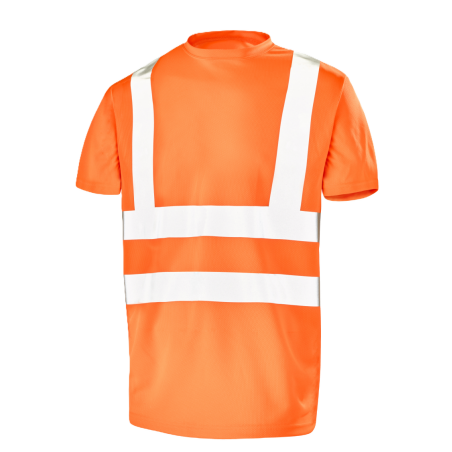 Tee shirt manches courtes FLUO BASE 2 CEPOVETT SAFETY