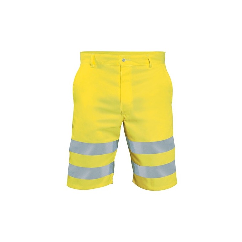 Bermuda Haute Visibilt Digger Jaune Fluo LAFONT