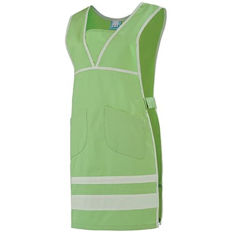 Chasuble Melie photo devant du produit couleur vert blanc